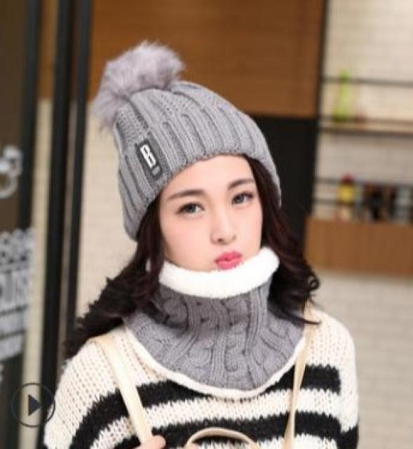 衝撃500円セール★新作 厚手の毛糸帽子★ニット帽 グレー < 女性ファッション  衝撃500円セール★新作 厚手の毛糸帽子★ニット帽 グレー  < 女性ファッションの