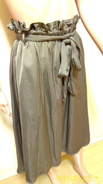 美品☆robe☆ふんわりサテン素材の異丈スカートB271☆3点で即落 < 女性ファッション  美品☆robe☆ふんわりサテン素材の異丈スカートB271☆3点で即落 < 女性ファッションの