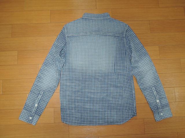 新品ラフアンドラゲッドROUGH AND RUGGEDインディゴ加工シャツ < 男性ファッション 新品ラフアンドラゲッドROUGH AND RUGGEDインディゴ加工シャツ < 男性ファッションの