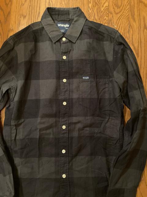 wrangler ラングラー ネルシャツ 黒 希少S アメカジ 古着 コットン ブラック 長袖 シャツ チェック 最終値下げ! < ブランド  wrangler ラングラー ネルシャツ 黒 希少S アメカジ 古着 コットン ブラック 長袖 シャツ チェック 最終値下げ! < ブランドの