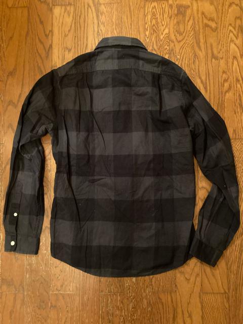 wrangler ラングラー ネルシャツ 黒 希少S アメカジ 古着 コットン ブラック 長袖 シャツ チェック 最終値下げ! < ブランド  wrangler ラングラー ネルシャツ 黒 希少S アメカジ 古着 コットン ブラック 長袖 シャツ チェック 最終値下げ! < ブランドの