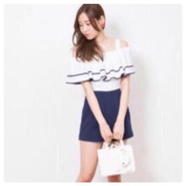 新品タグ付きスナイデル パイピングオフショルダーロンパース < ブランド  新品タグ付きスナイデル パイピングオフショルダーロンパース  < ブランドの