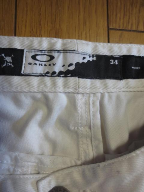 OAKLEY  オークリー 綿 パンツ 34 < ブランド  OAKLEY  オークリー 綿 パンツ 34 < ブランドの