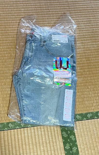 UJ ボーイフレンドストレートジーンズ ブルー 28 < ブランド  UJ ボーイフレンドストレートジーンズ ブルー 28  < ブランドの