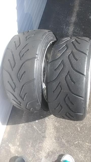 スピードスターマーク1アドバンSタイヤ175/50/13、2本総幅205ミリ < 自動車/バイク スピードスターマーク1アドバンSタイヤ175/50/13、2本総幅205ミリ < 自動車/バイク