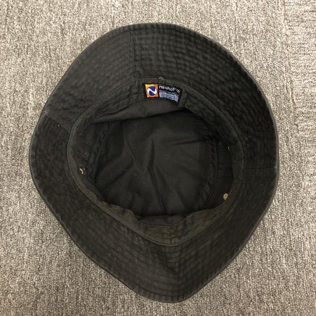 即決 newhattan バケットハット 帽子 ブラック < 男性ファッション  即決 newhattan バケットハット 帽子 ブラック < 男性ファッションの