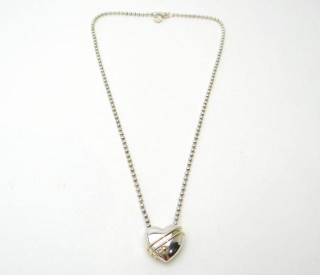 TIFFANY&CO. ティファニー ハート&アロー ネックレス ペンダント 750YG SV925<USED>【送料無料】 < ブランド TIFFANY&CO. ティファニー ハート&アロー ネックレス ペンダント 750YG SV925<USED>【送料無料】 < ブランドの