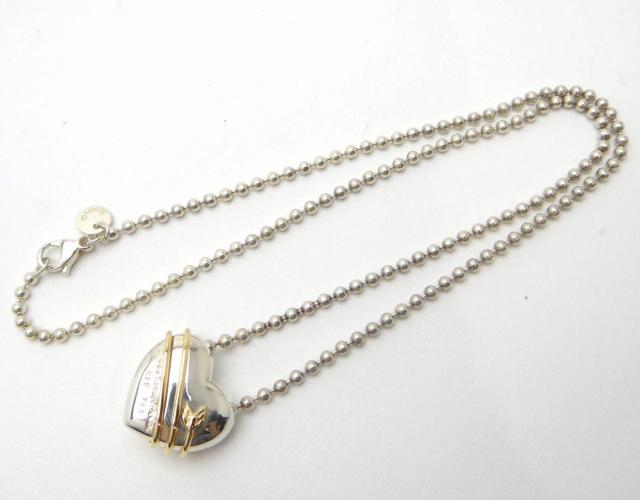 TIFFANY&CO. ティファニー ハート&アロー ネックレス ペンダント 750YG SV925<USED>【送料無料】 < ブランド TIFFANY&CO. ティファニー ハート&アロー ネックレス ペンダント 750YG SV925<USED>【送料無料】 < ブランドの
