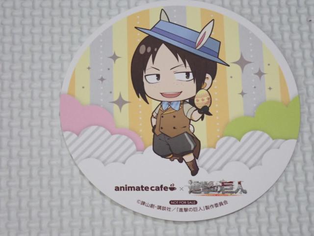 進撃の巨人 animate cafe コースター Season 2 イースターver. < アニメ/コミック/キャラクター 進撃の巨人 animate cafe コースター Season 2 イースターver. < アニメ/コミック/キャラクターの