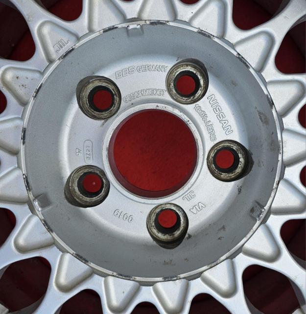 日産 純正 オプション BBS CG19 16インチ アルミホイール 6.5J +40 5穴 PCD114.3 ホイールのみ4本 < 自動車/バイク 日産 純正 オプション BBS CG19 16インチ アルミホイール 6.5J +40 5穴 PCD114.3 ホイールのみ4本 < 自動車/バイク