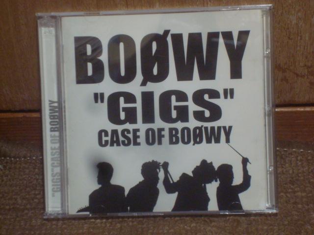 "GIGS" CASE OF BOOWY / BOOWY@ѕt2CD   ^gObY 