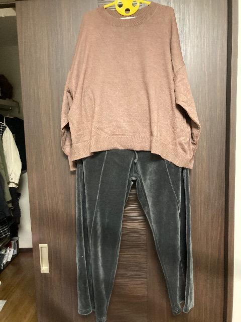 SM2訳ありラヴィットベロアイージーパンツ/AMERICAN HOLICバイパチルーズニットプルオーバー < ブランド SM2訳ありラヴィットベロアイージーパンツ/AMERICAN HOLICバイパチルーズニットプルオーバー < ブランドの