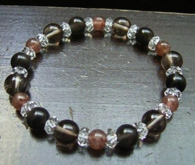 アイスオブシディアンxスモーキークォーツxモスコバイト < 女性アクセサリー/時計 アイスオブシディアンxスモーキークォーツxモスコバイト < 女性アクセサリー/時計の