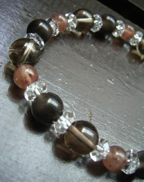 アイスオブシディアンxスモーキークォーツxモスコバイト < 女性アクセサリー/時計 アイスオブシディアンxスモーキークォーツxモスコバイト < 女性アクセサリー/時計の