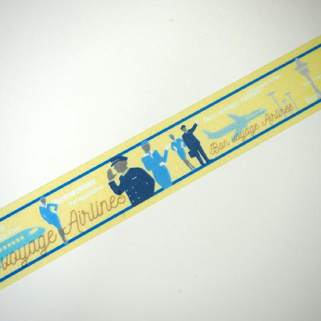 BON VOYAGEマスキングテープBon Voyage飛行機 < インテリア/ライフ  BON VOYAGEマスキングテープBon Voyage飛行機 < インテリア/ライフの