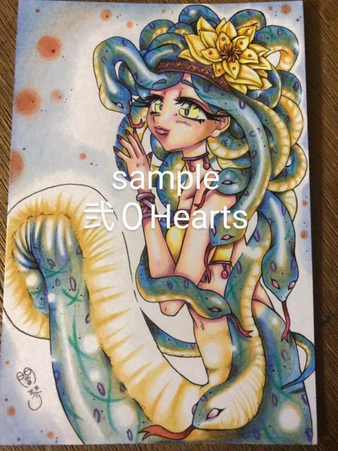 創作イラスト**ゴルゴーン三女神のエウリュアレー < アニメ/コミック/キャラクター  創作イラスト**ゴルゴーン三女神のエウリュアレー  < アニメ/コミック/キャラクターの