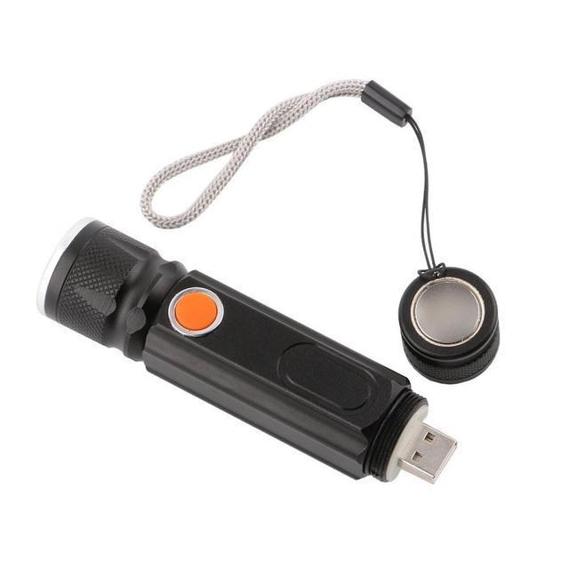 懐中電灯 超小型 COB LED ライト 明るさ380ルーメン 作業灯 USB充電式 防水 防災 伸縮ズーム T6COB < 家電/AV  懐中電灯 超小型 COB LED ライト 明るさ380ルーメン 作業灯 USB充電式 防水 防災 伸縮ズーム T6COB < 家電/AVの