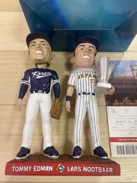 超超レア貴重なチケット付き1点限定!ラーズ・ヌートバー& トミー・エドマン WBC 世界一(ラーズ・ヌートバー)大型ボブルヘッド < レジャー/スポーツ 超超レア貴重なチケット付き1点限定!ラーズ・ヌートバー& トミー・エドマン WBC 世界一(ラーズ・ヌートバー)大型ボブルヘッド < レジャー/スポーツの