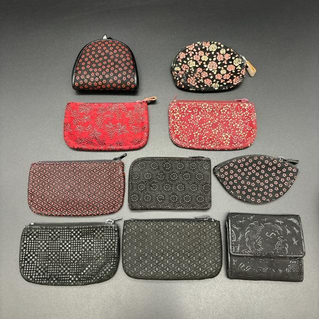 即決 印傳屋 印伝 INDEN-YA コインケース 小銭入れ 8個セット < 男性ファッション  即決 印傳屋 印伝 INDEN-YA コインケース 小銭入れ 8個セット  < 男性ファッションの