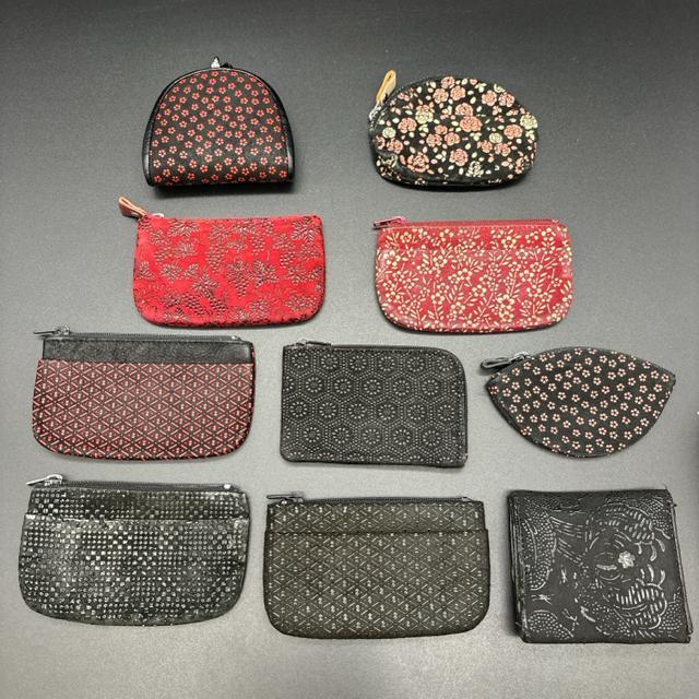 即決 印傳屋 印伝 INDEN-YA コインケース 小銭入れ 8個セット < 男性ファッション  即決 印傳屋 印伝 INDEN-YA コインケース 小銭入れ 8個セット < 男性ファッションの