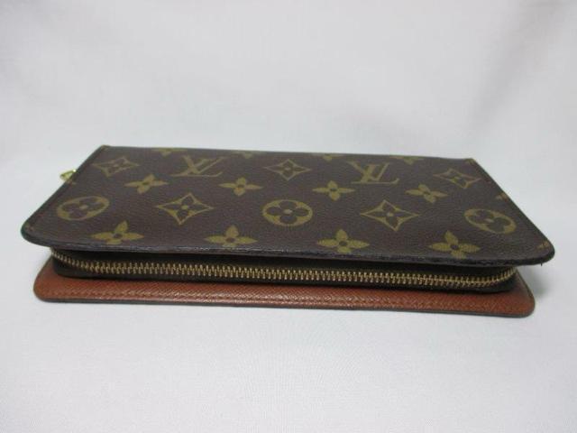 美品 ルイヴィトン モノグラム 長財布 ラウンドファスナー長財布 ポルトモネジップ M61727 本物 < ブランド  美品 ルイヴィトン モノグラム 長財布 ラウンドファスナー長財布 ポルトモネジップ M61727 本物 < ブランドの