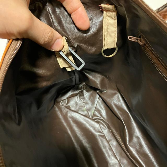 【ヴィンテージ】【Kawano / カワノバッグ】 牛革 / トートバッグ 茶 レザー < 女性ファッション  【ヴィンテージ】【Kawano / カワノバッグ】 牛革 / トートバッグ 茶 レザー < 女性ファッションの