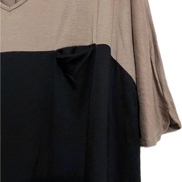 Spick&Span バイカラー 半袖 トップス カットソー < ブランド Spick&Span バイカラー 半袖 トップス カットソー < ブランドの