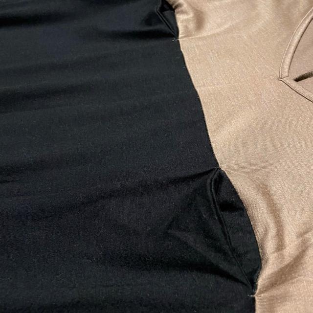 Spick&Span バイカラー 半袖 トップス カットソー < ブランド Spick&Span バイカラー 半袖 トップス カットソー < ブランドの