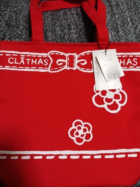 レア 新品 CLATHAS クレイサス バッグ 赤 < ブランド レア 新品 CLATHAS クレイサス バッグ 赤 < ブランドの