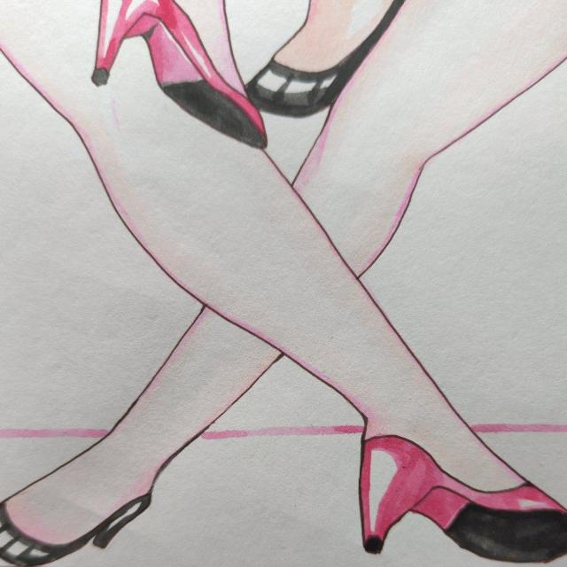 自作イラスト・送料込・オリジナル・カンフーガール・ポーズ・パンチラ・全身・A4サイズ < アニメ/コミック/キャラクター 自作イラスト・送料込・オリジナル・カンフーガール・ポーズ・パンチラ・全身・A4サイズ < アニメ/コミック/キャラクターの