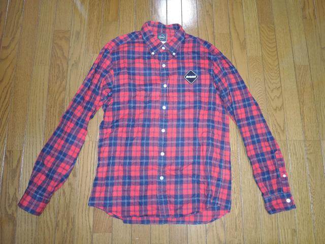 F.C.Real Bristol �G�t�V�[���A���u���X�g�� 37 STAR FLANNEL SHIRTS �`�F�b�N�V���c M �ԍ� �� �u�����h�� 