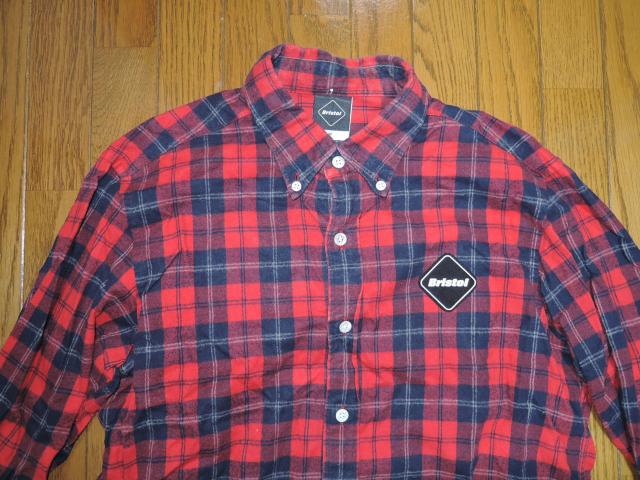 F.C.Real Bristol �G�t�V�[���A���u���X�g�� 37 STAR FLANNEL SHIRTS �`�F�b�N�V���c M �ԍ� �� �u�����h�� 