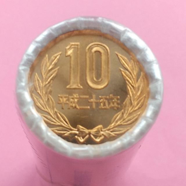 ★平成25年銘の10円硬貨のロール1本(50枚)!稀少! < ホビー  ★平成25年銘の10円硬貨のロール1本(50枚)!稀少!  < ホビーの