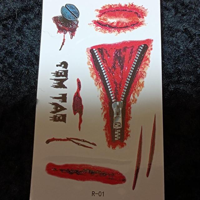 ハロウィン★新品★傷タトゥーシール/A < 女性ファッション  ハロウィン★新品★傷タトゥーシール/A < 女性ファッションの