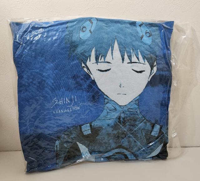 エヴァンゲリオン エヴァンゲリオン展 碇シンジ クッション < アニメ/コミック/キャラクター  エヴァンゲリオン エヴァンゲリオン展 碇シンジ クッション < アニメ/コミック/キャラクターの