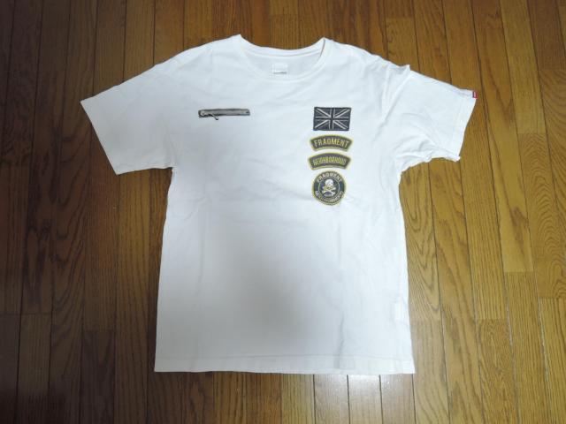 NEIGHBORHOOD ネイバーフッド × FRAGMENT フラグメント 転写Tシャツ 1 白 LOGO ロゴ ライダース系 < ブランド NEIGHBORHOOD ネイバーフッド × FRAGMENT フラグメント 転写Tシャツ 1 白 LOGO ロゴ ライダース系 < ブランドの