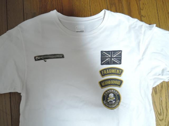 NEIGHBORHOOD ネイバーフッド × FRAGMENT フラグメント 転写Tシャツ 1 白 LOGO ロゴ ライダース系 < ブランド NEIGHBORHOOD ネイバーフッド × FRAGMENT フラグメント 転写Tシャツ 1 白 LOGO ロゴ ライダース系 < ブランドの