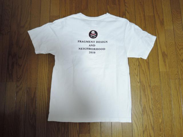NEIGHBORHOOD ネイバーフッド × FRAGMENT フラグメント 転写Tシャツ 1 白 LOGO ロゴ ライダース系 < ブランド NEIGHBORHOOD ネイバーフッド × FRAGMENT フラグメント 転写Tシャツ 1 白 LOGO ロゴ ライダース系 < ブランドの