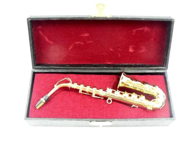 アルトサックスのミニチュア・24K金メッキ・新品・即決! < ホビー  アルトサックスのミニチュア・24K金メッキ・新品・即決!  < ホビーの