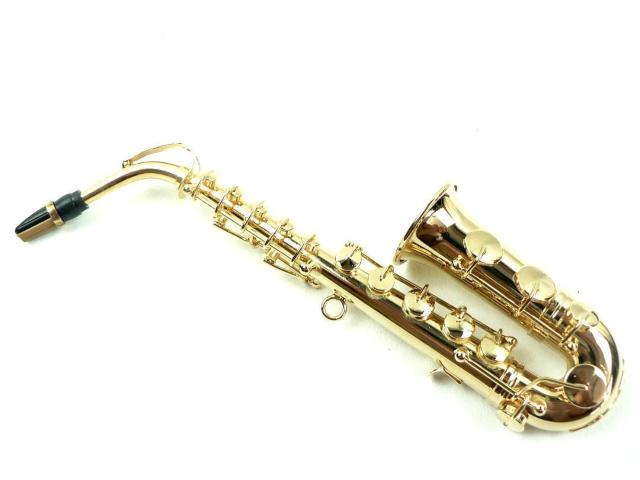 アルトサックスのミニチュア・24K金メッキ・新品・即決! < ホビー  アルトサックスのミニチュア・24K金メッキ・新品・即決! < ホビーの