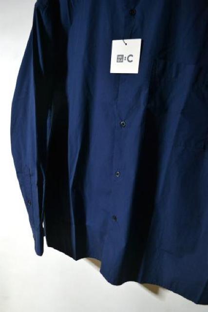 新品 UNIQLO C ユニクロC ブロードオーバーサイズシャツ 長袖 ブルー M メンズ カジュアル キレイ目 ビジネス 未使用 < ブランド  新品 UNIQLO C ユニクロC ブロードオーバーサイズシャツ 長袖 ブルー M メンズ カジュアル キレイ目 ビジネス 未使用 < ブランドの
