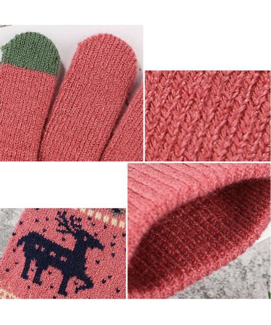 送料無料 新品 トナカイ柄手袋タッチパネル対応ニット手袋 < 女性ファッション 送料無料 新品 トナカイ柄手袋タッチパネル対応ニット手袋 < 女性ファッションの