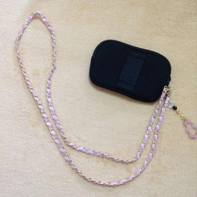 3way��X�}�z �g�� �S���t �f�W�J���P�[�X�₨���z�Ȃǁ��`�F�[���X�g���b�v���x���g���[�v�t���̃}���`�|�[�`���u���b�N �� �����t�@�b�V������ 