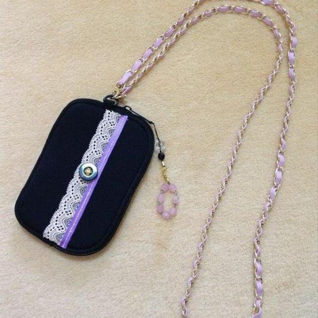 3way��X�}�z �g�� �S���t �f�W�J���P�[�X�₨���z�Ȃǁ��`�F�[���X�g���b�v���x���g���[�v�t���̃}���`�|�[�`���u���b�N �� �����t�@�b�V������ 