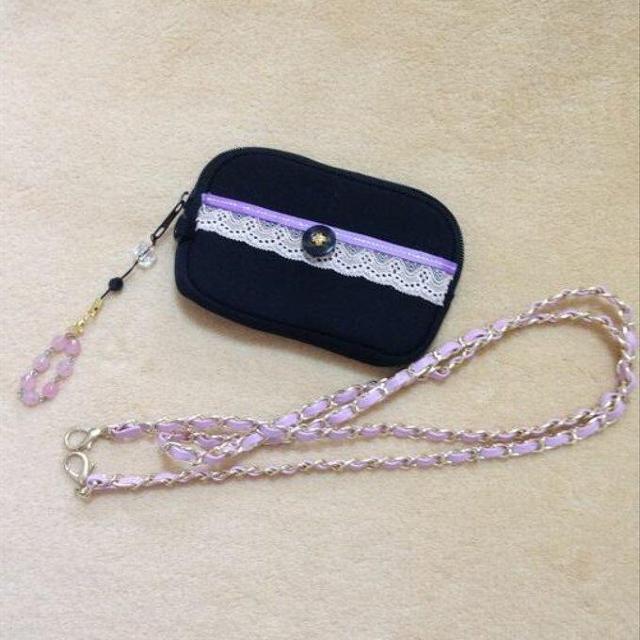 3way��X�}�z �g�� �S���t �f�W�J���P�[�X�₨���z�Ȃǁ��`�F�[���X�g���b�v���x���g���[�v�t���̃}���`�|�[�`���u���b�N �� �����t�@�b�V������ 