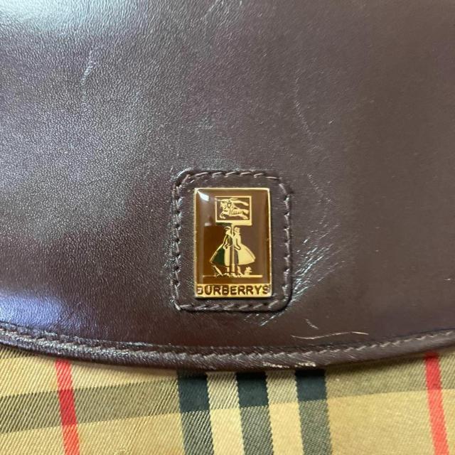 BURBERRY バーバリー ノバチェック ショルダーバッグ ボルドー ヴィンテージ < ブランド BURBERRY バーバリー ノバチェック ショルダーバッグ ボルドー ヴィンテージ < ブランドの