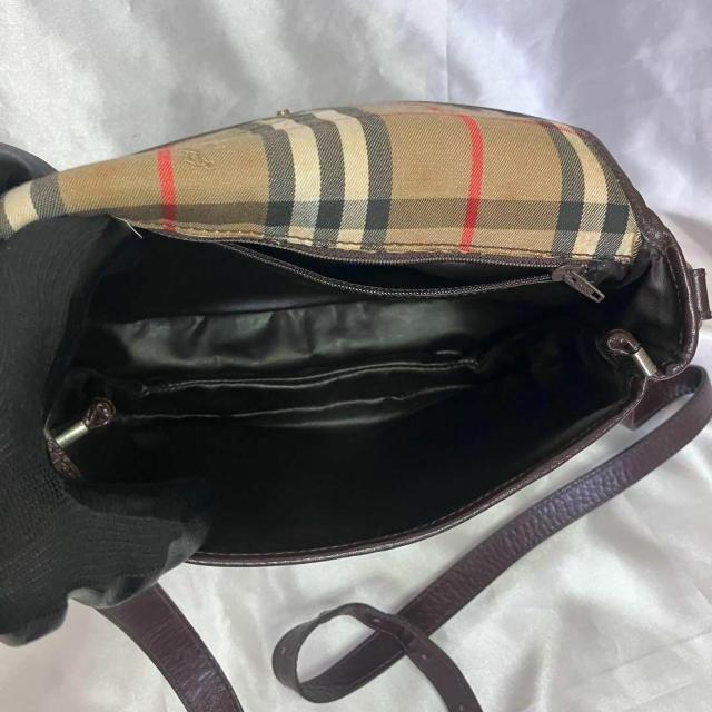 BURBERRY バーバリー ノバチェック ショルダーバッグ ボルドー ヴィンテージ < ブランド BURBERRY バーバリー ノバチェック ショルダーバッグ ボルドー ヴィンテージ < ブランドの