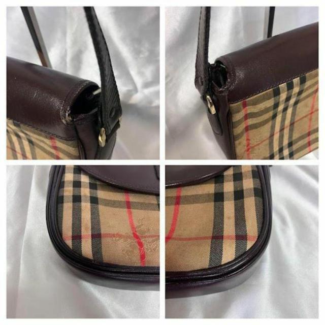 BURBERRY バーバリー ノバチェック ショルダーバッグ ボルドー ヴィンテージ < ブランド BURBERRY バーバリー ノバチェック ショルダーバッグ ボルドー ヴィンテージ < ブランドの