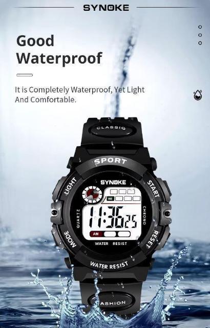 Synoke�@�q���@�L�b�Y �r���v�@�f�W�^���@�E�H�b�`�@�u���b�N�@�u���[�@�����Y�@�j�� ���@�\�@�d�q���v�@�X�|�[�c�@�h���@80 �� �j���A�N�Z�T���[/���v�� 