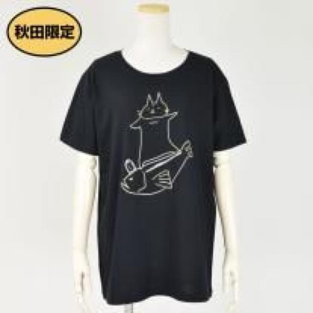 mintNeko・秋田限定ハタハタ&ネコイラストTシャツ。ブラック < ブランド  mintNeko・秋田限定ハタハタ&ネコイラストTシャツ。ブラック  < ブランドの